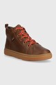 Camper półbuty skórzane dziecięce Kiddo Kids K900189.30.34 brązowy AW23