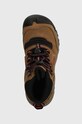 Keen cizme de iarna pentru copii din piele intoarsa maro 1025585
