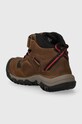 Мальчик Детские замшевые зимние ботинки Keen 1025591 коричневый