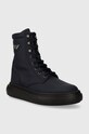 Детские зимние сапоги Emporio Armani XYN010.XOT83 тёмно-синий AW23