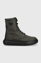 Детские зимние сапоги Emporio Armani без утепления зелёный XYN010.XOT83