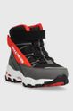 Παιδικές χειμερινές μπότες Skechers D LITES 660092L γκρί AW23