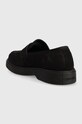 Obuwie Calvin Klein mokasyny zamszowe LOAFER NB HM0HM01031 czarny