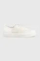 bianco Calvin Klein sneakers in pelle LOW TOP LACE UP LTH Uomo