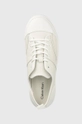 fehér Calvin Klein bőr sportcipő LOW TOP LACE UP LTH