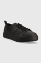 Кожаные кроссовки Calvin Klein LOW TOP LACE UP LTH HM0HM01045 чёрный AW23