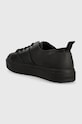 Cipők Calvin Klein bőr sportcipő LOW TOP LACE UP LTH HM0HM01045 fekete