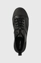 Calvin Klein bőr sportcipő LOW TOP LACE UP LTH fekete HM0HM01045