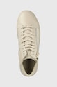 Calvin Klein sneakersy HIGH TOP LACE UP W/Z beżowy HM0HM01046
