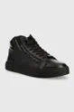 Calvin Klein sneakersy HIGH TOP LACE UP W/Z czarny