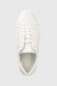 λευκό Δερμάτινα αθλητικά παπούτσια Calvin Klein LOW TOP LACE UP LTH