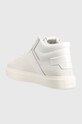 Обувь Кроссовки Calvin Klein HIGH TOP LACE UP LTH HM0HM01057 белый