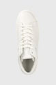 Tenisky Calvin Klein HIGH TOP LACE UP LTH biela HM0HM01057