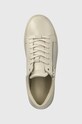 Calvin Klein sneakersy LOW TOP LACE UP W/ZI beżowy HM0HM01059
