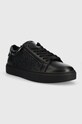 Calvin Klein sneakersy LOW TOP LACE UP W/ZI HM0HM01059 czarny AW23