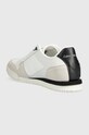 Obuwie Calvin Klein Jeans sneakersy skórzane LOW PROFILE RUNNER M YM0YM00695 biały