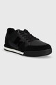 Calvin Klein Jeans sneakers in pelle LOW PROFILE RUNNER M YM0YM00695 nero AW23
