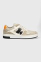 Calvin Klein Jeans sneakersy BASKET CUPSOLE LACEU skóra zamszowa beżowy YM0YM00709