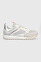 Superge Calvin Klein Jeans TOOTHY RUNNER LOW LA prevlečeno usnje bela YM0YM00710
