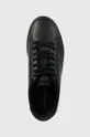 μαύρο Δερμάτινα αθλητικά παπούτσια Calvin Klein Jeans CLASSIC CUPSOLE LACE