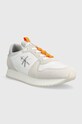 Calvin Klein Jeans sneakersy RETRO RUNNER LACEUP YM0YM00742 biały AW23