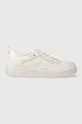λευκό Δερμάτινα αθλητικά παπούτσια Calvin Klein Jeans BASKET CUPSOLE LACEU Ανδρικά