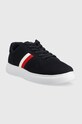 Tommy Hilfiger sneakersy LIGHTWEIGHT CUPSOLE FM0FM04587 granatowy AW23