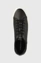μαύρο Δερμάτινα ελαφριά παπούτσια Tommy Hilfiger CORPORATE LEATHER