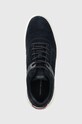 Tommy Hilfiger sneakersy zamszowe CORE HILFIGER SUEDE granatowy FM0FM04592