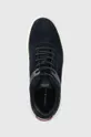 σκούρο μπλε Σουέτ αθλητικά παπούτσια Tommy Hilfiger CORE HILFIGER SUEDE