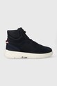 Tommy Hilfiger sneakersy CORE MIX SUEDE HYBRID tekstylny granatowy FM0FM04596