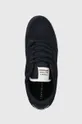 σκούρο μπλε Σουέτ αθλητικά παπούτσια Tommy Hilfiger TH BASKET CORE SUEDE