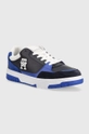 Tommy Hilfiger sneakers TH BASKET STREET MIX blu navy