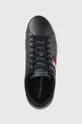 blu navy Tommy Hilfiger sneakers in pelle SUPERCUP LEATHER