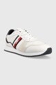 Δερμάτινα αθλητικά παπούτσια Tommy Hilfiger RUNNER EVO LEATHER FM0FM04714 λευκό AW23