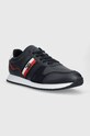 Δερμάτινα αθλητικά παπούτσια Tommy Hilfiger RUNNER EVO LEATHER FM0FM04714 σκούρο μπλε AW23