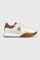 Tommy Hilfiger sneakersy RETRO MODERN RUNNER tekstylny szary FM0FM04701