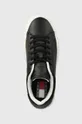 μαύρο Δερμάτινα αθλητικά παπούτσια Tommy Jeans TJM LEATHER OUTSOLE