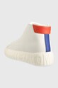 Obuwie Tommy Jeans trampki skórzane TJM OUTSOLE MID CUT EM0EM01218 biały