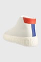 Παπούτσια Δερμάτινα ελαφριά παπούτσια Tommy Jeans TJM OUTSOLE MID CUT EM0EM01218 λευκό