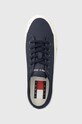 Tommy Jeans tenisówki CANVAS SNEAKER granatowy EM0EM01299