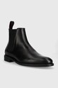 PS Paul Smith sztyblety skórzane Cedric M2S.CDC01.JLEA czarny AW23