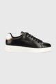 BOSS sneakersy skórzane Bulton czarny 50497880.002