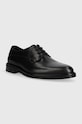 BOSS półbuty skórzane Larry-L 50497778.001 czarny AW23