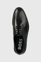 crna Kožne cipele BOSS Larry-L