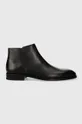 nero BOSS scarpe in pelle Derrek Uomo