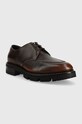 BOSS półbuty skórzane Terry-T 50499852.205 brązowy AW23