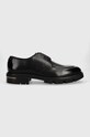 BOSS półbuty skórzane Terry-T eleganckie czarny 50499855.001