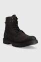 Замшеві кросівки BOSS Adley 50498357.001 чорний AW23