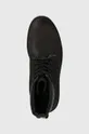 čierna Semišové topánky BOSS Adley